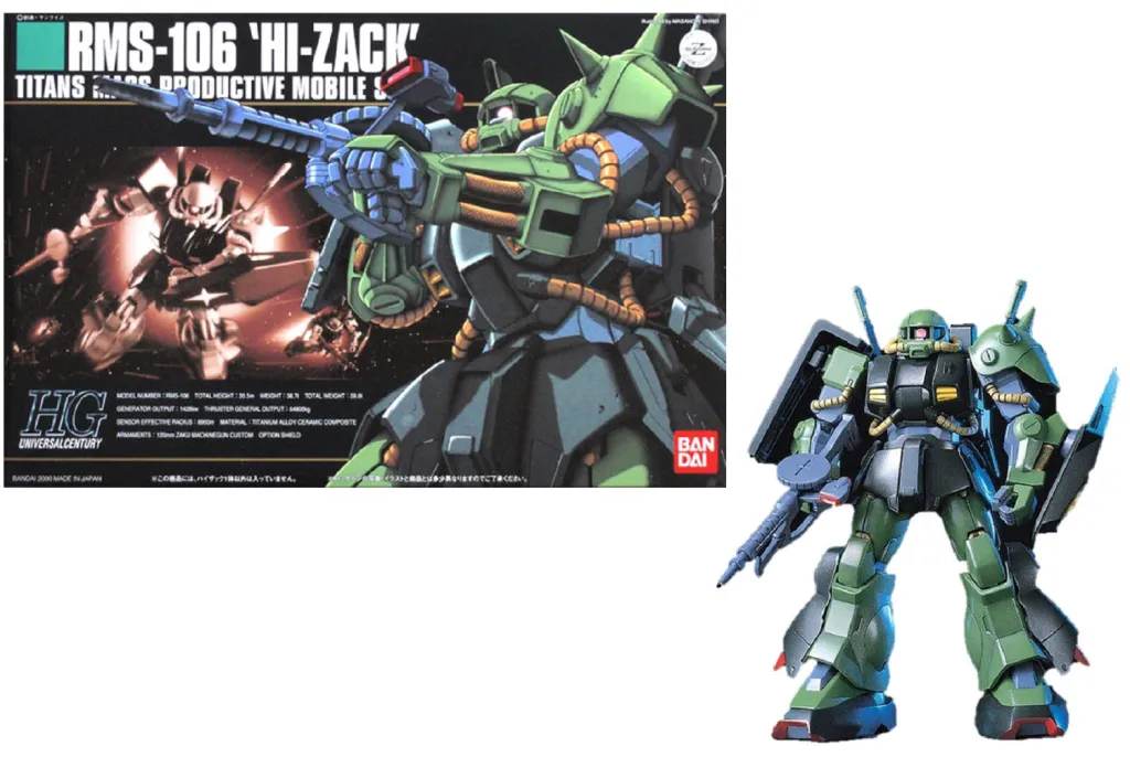 GUNDAM - HGUC 1/144 RMS-106 Hi-Zack - Model Kit